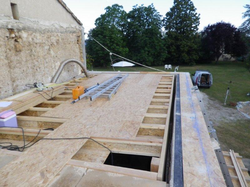 Surélévation à Château-Larcher (86)